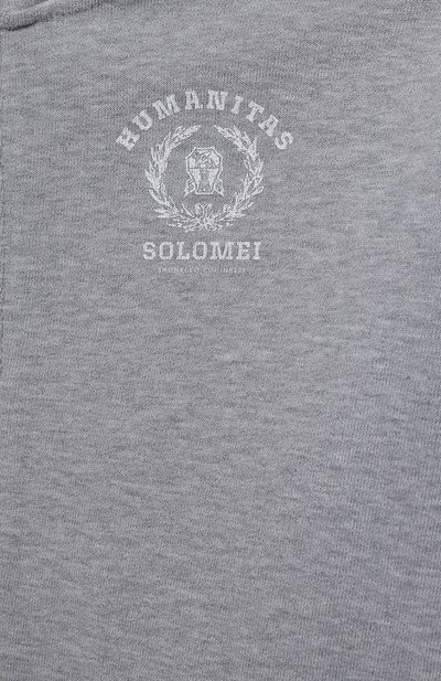 Хлопковая толстовка BRUNELLO CUCINELLI, арт. BTU14E163A, фото 3