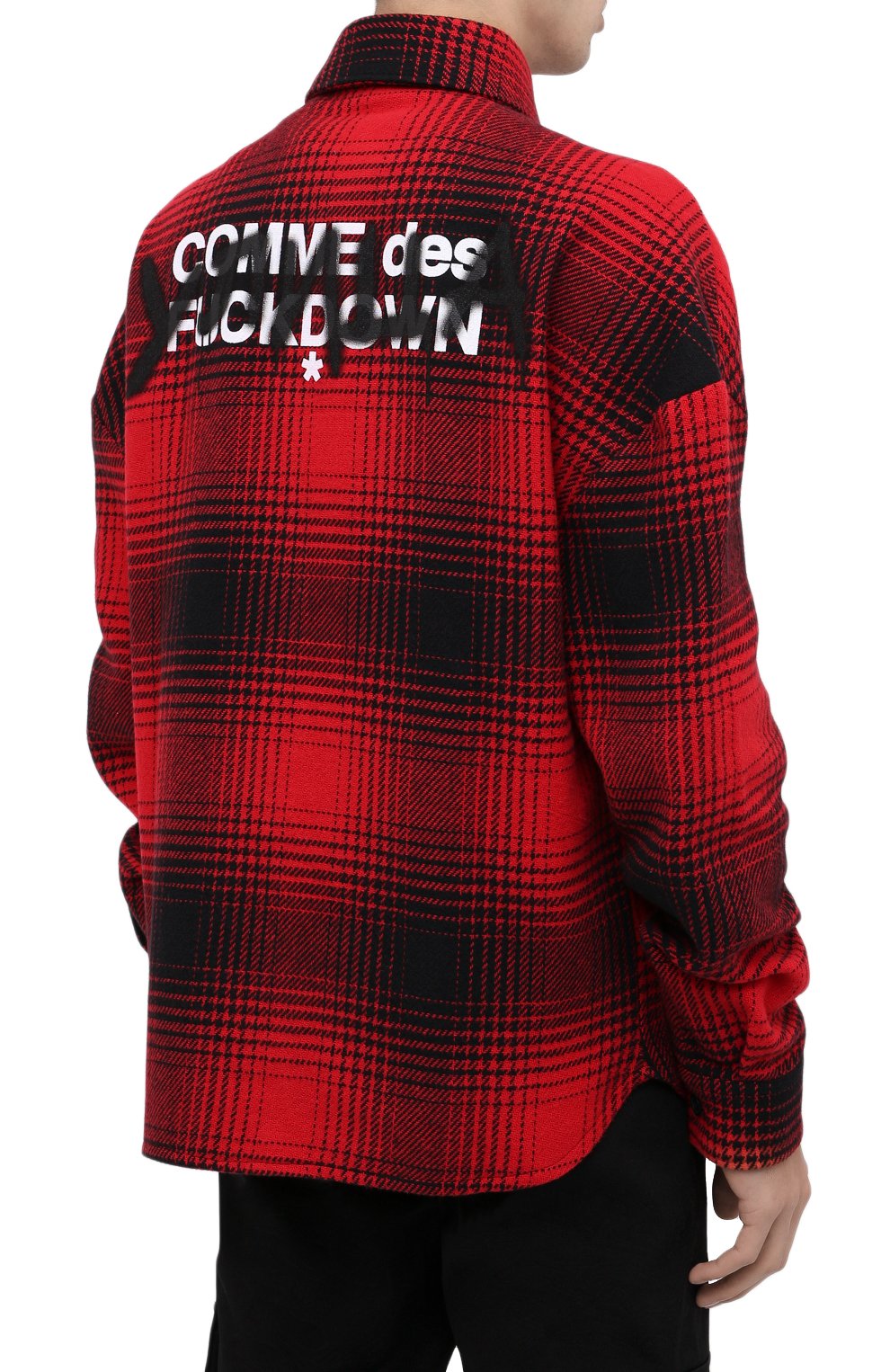 Хлопковая рубашка COMME DES FUCKDOWN, арт. CDFU1340, фото 4