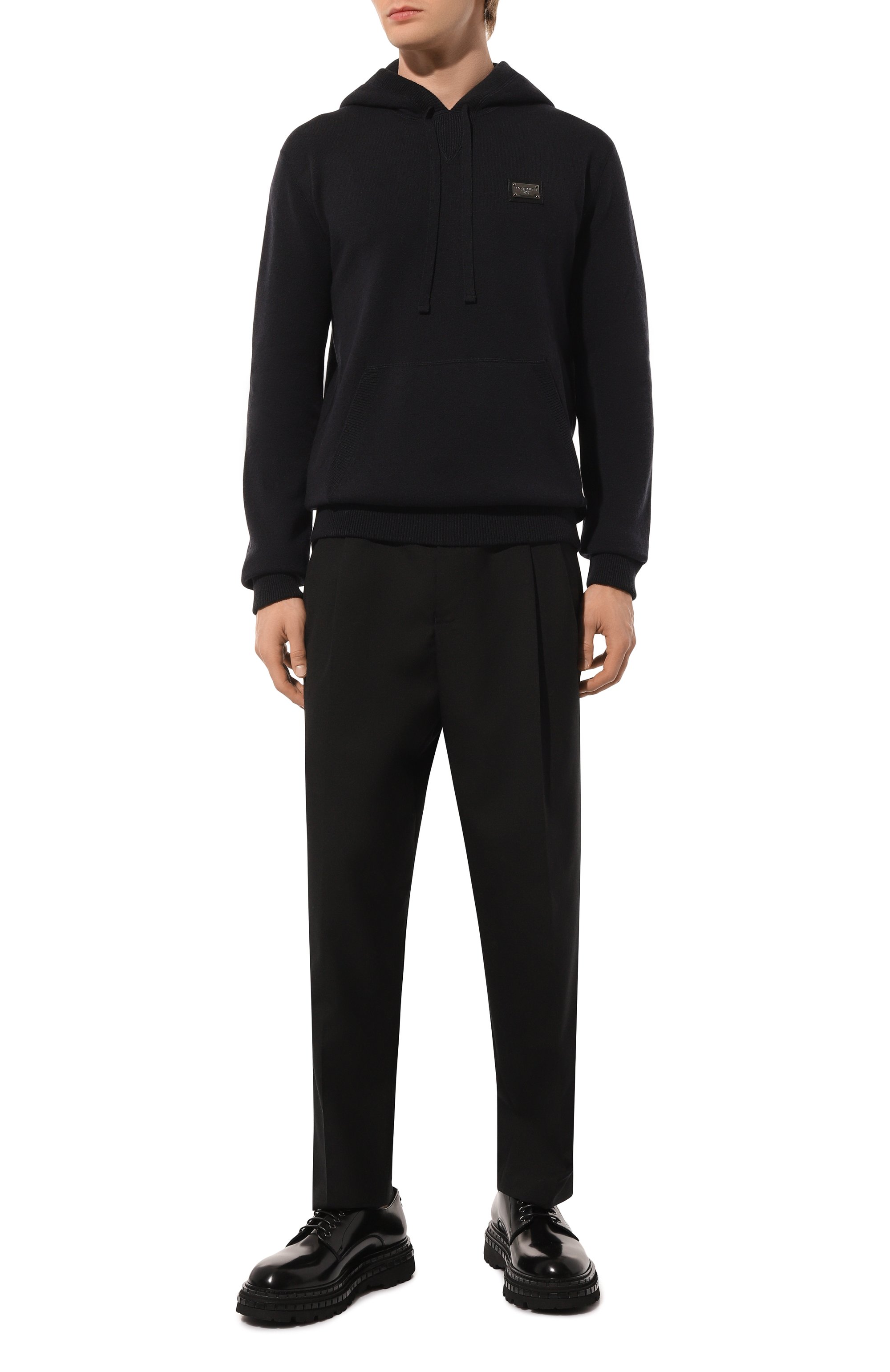 Худи из шерсти и кашемира DOLCE & GABBANA, арт. GX033T/JEMQ3, фото 2