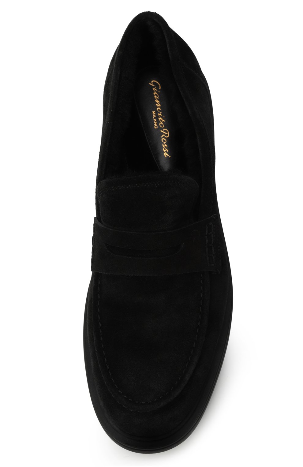 Замшевые пенни-лоферы harris GIANVITO ROSSI, арт. G25328.20G0M.SFUNENE, фото 6