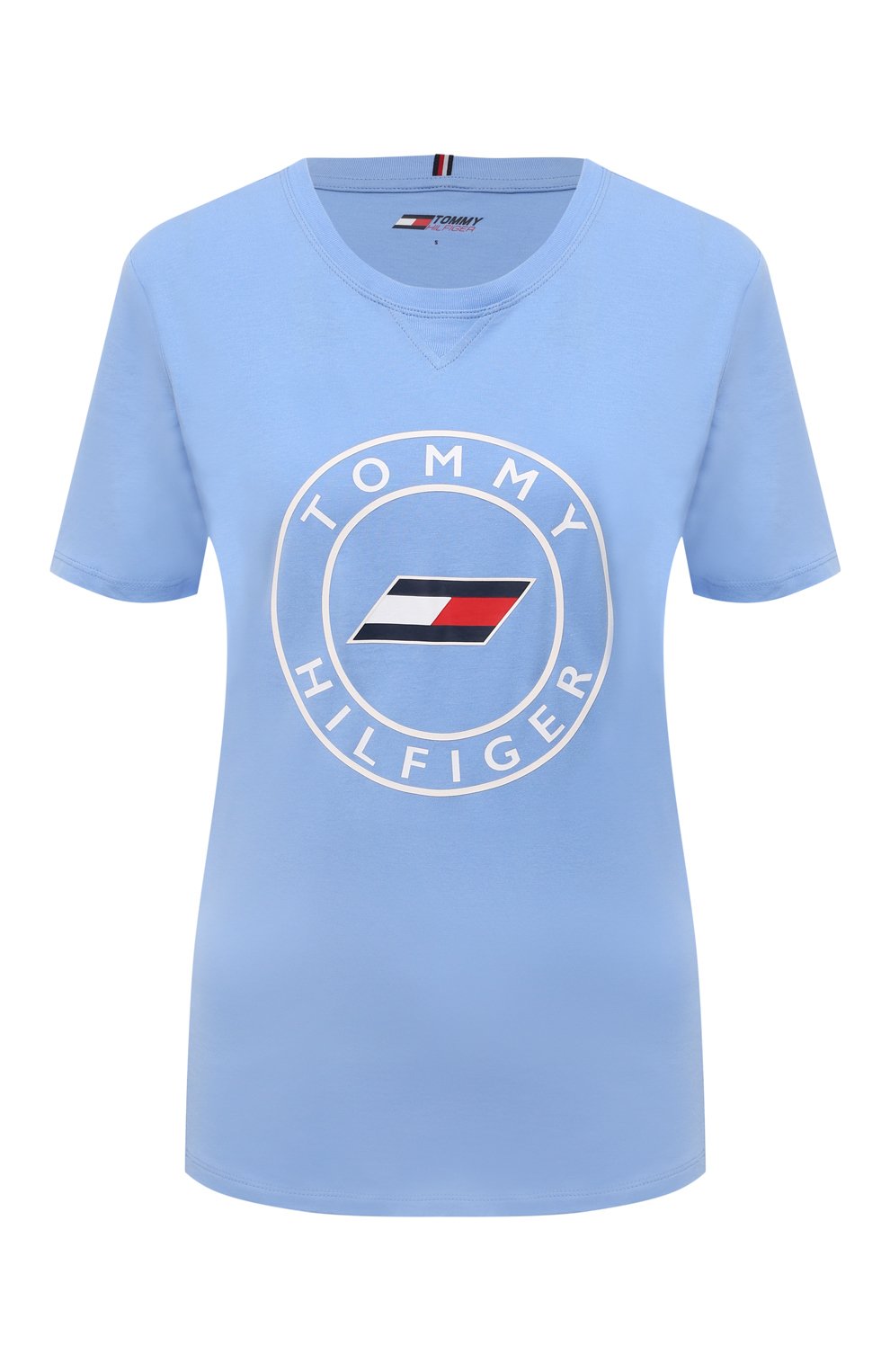 Хлопковая футболка TOMMY HILFIGER, арт. S10S101046, фото 1