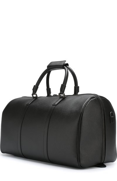 Кожаная дорожная сумка SERAPIAN черного цвета по цене 172500 руб., арт. SEV0EULL2806M50F, фото 3 Кожаная дорожная сумка SERAPIAN, арт. SEV0EULL2806M50F, фото 3