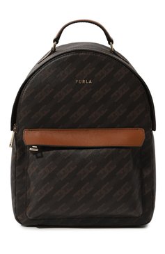 Женский рюкзак furla favola FURLA коричневого цвета, арт. WB00897/BX1720 | Фото 1 (Размер: medium; Региональные ограничения белый список (Axapta Mercury): Не проставлено; Материал сплава: Проставлено; Нос: Не проставлено; Материал: Текстиль, Экокожа; Драгоценные камни: Проставлено; Стили: Кэжуэл)