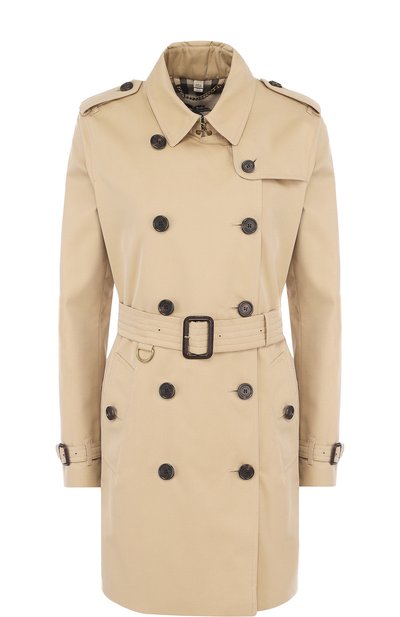Двубортный тренч с поясом BURBERRY, арт. 3900461, фото 1