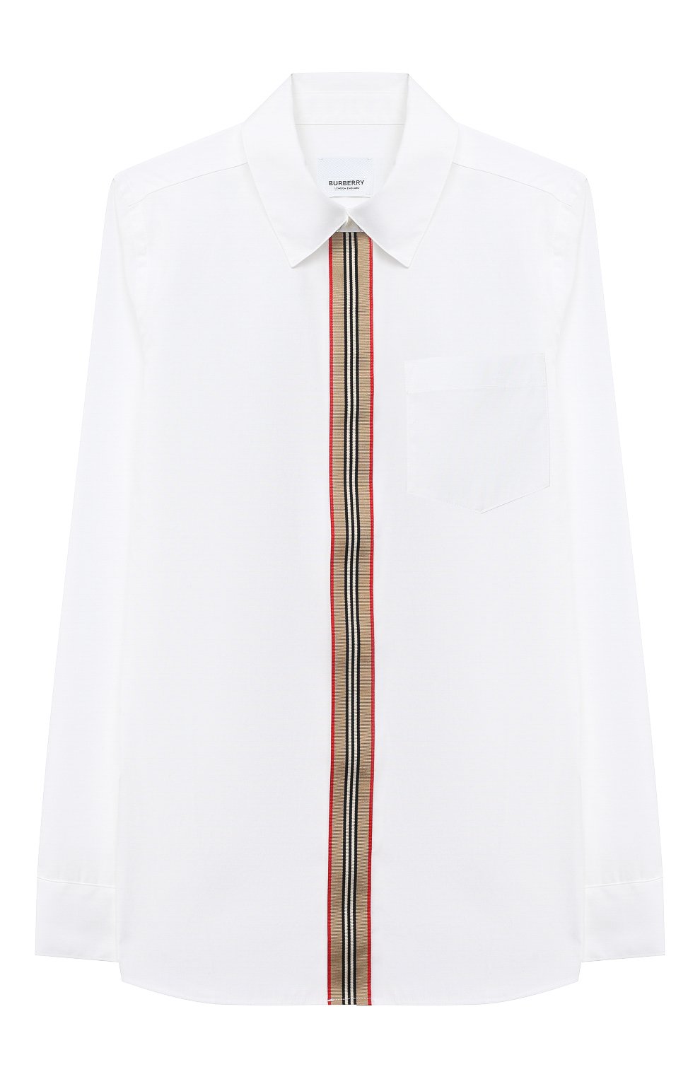 Хлопковая рубашка BURBERRY, арт. 8030103, фото 1
