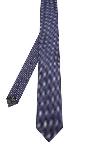 Шелковый галстук ZEGNA синего цвета по цене 19950 руб., арт. Z5E18/1XW, фото 2 Шелковый галстук ZEGNA, арт. Z5E18/1XW, фото 2