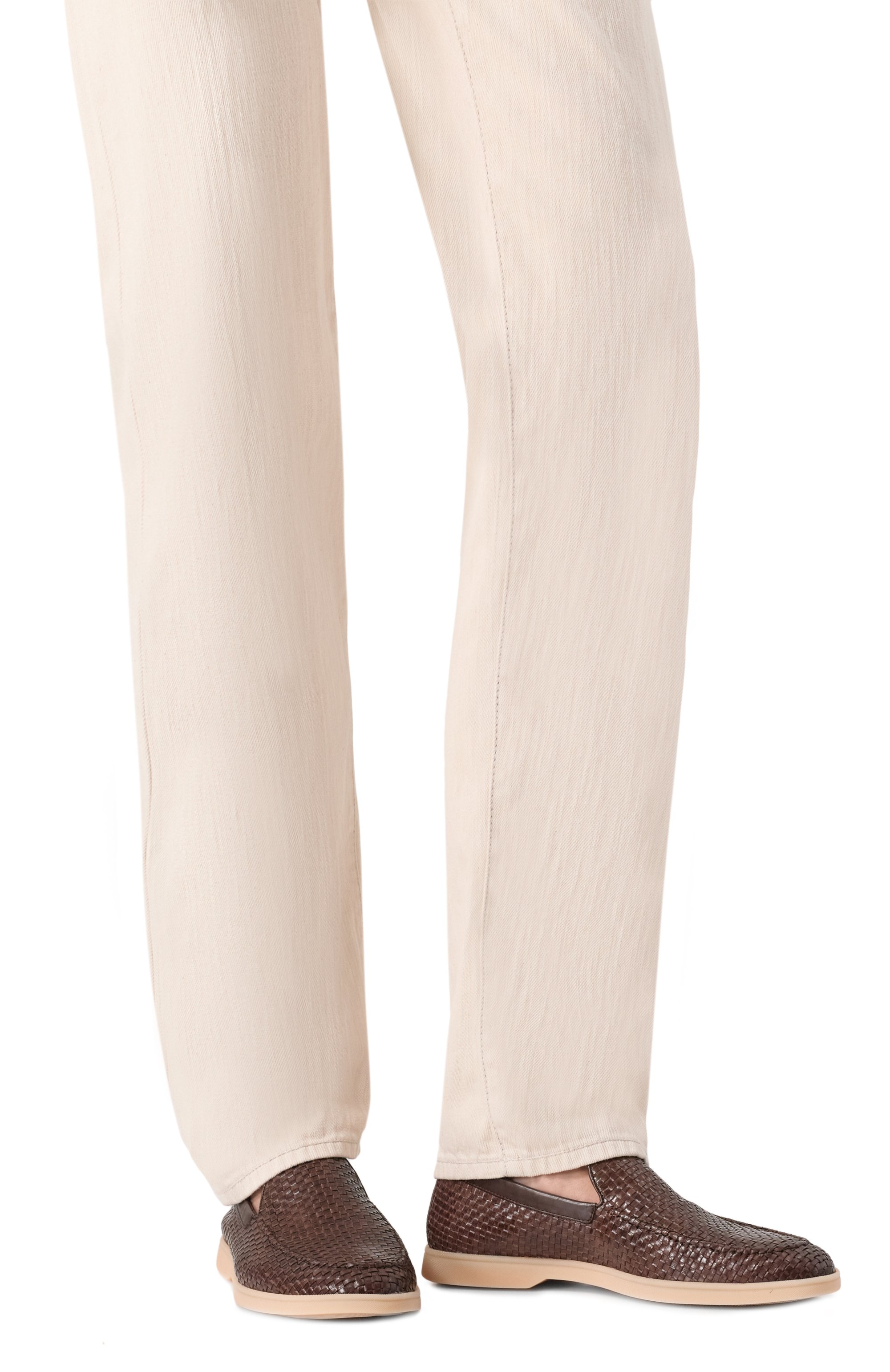 Кожаные лоферы H`D`S`N BARACCO, арт. TANGERI.1*/INTRECCI0 SAHARA, фото 3