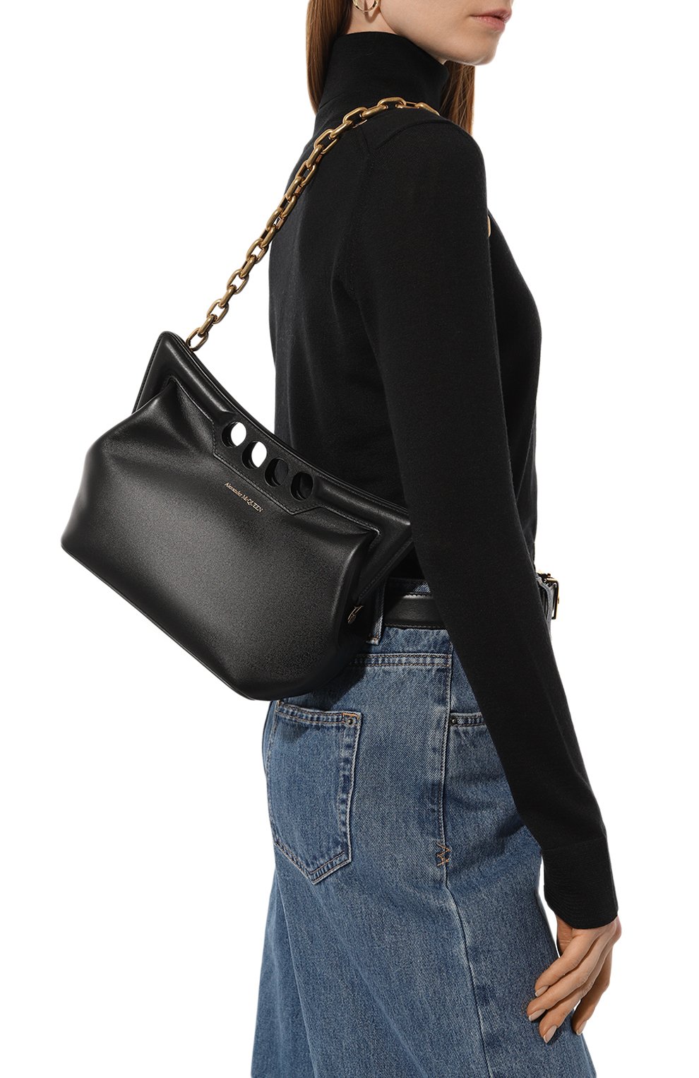 Сумка peak ALEXANDER MCQUEEN, арт. 743091/1BLGN, фото 2