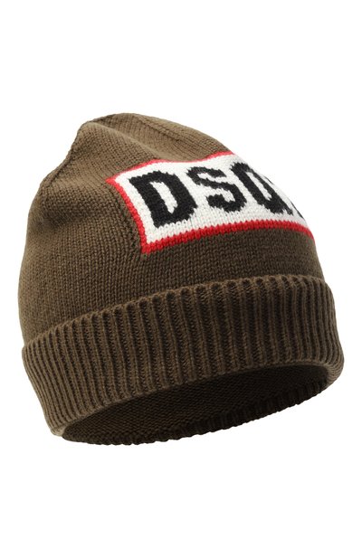 Шапка из шерсти и хлопка DSQUARED2, арт. DQ3122/D0AFJ
