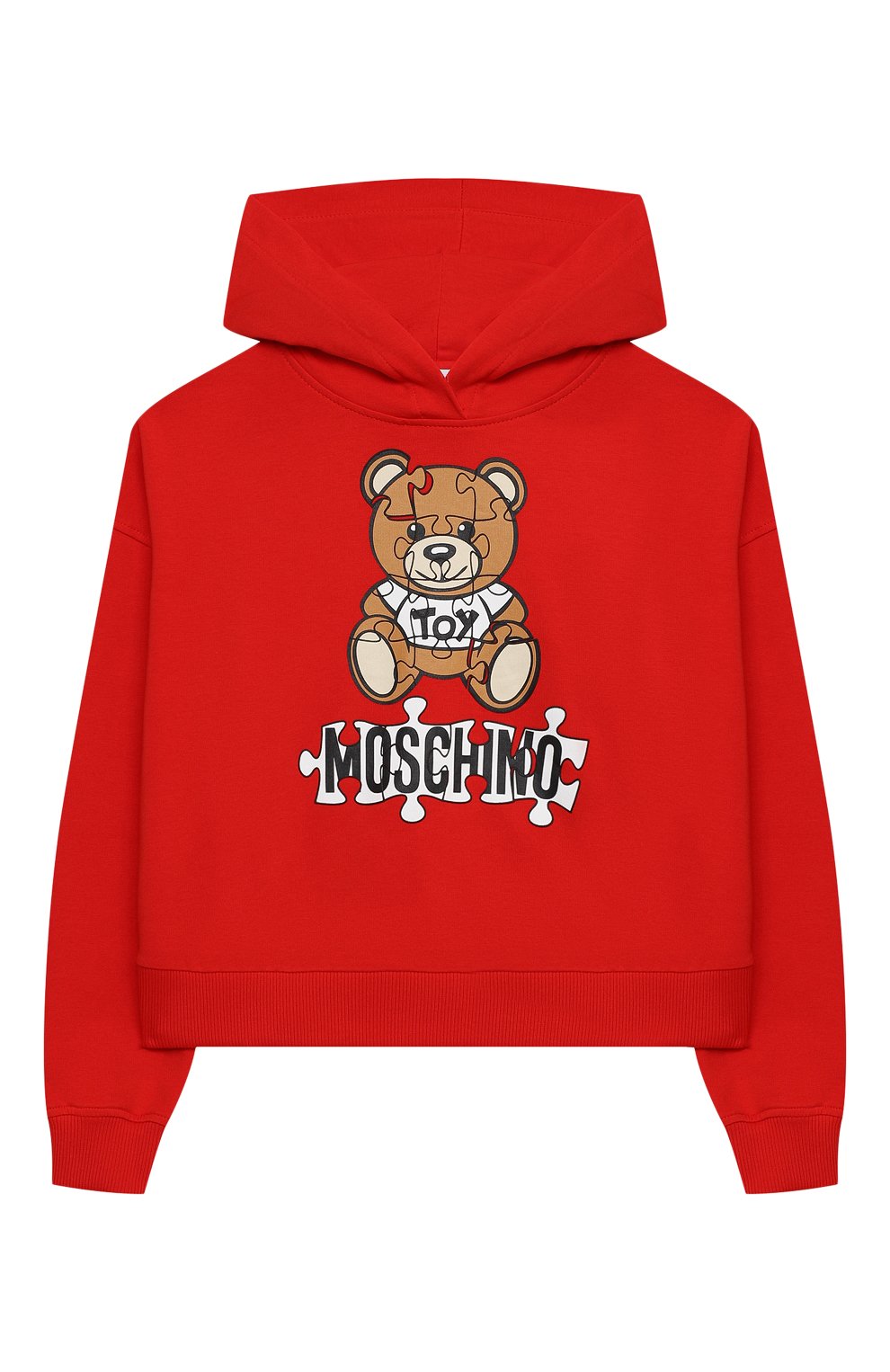 Хлопковое худи MOSCHINO, арт. HDF02P/LDA14/10A-14A, фото 1