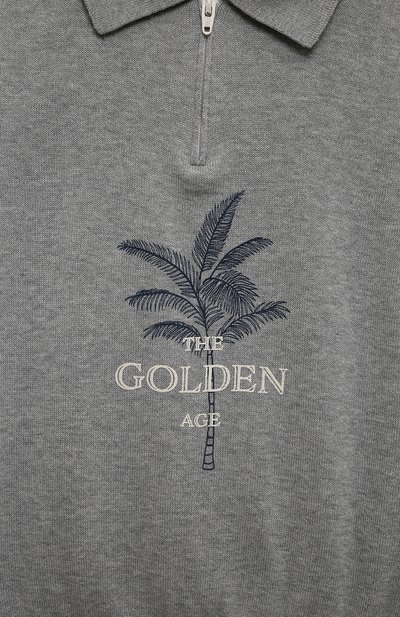 Хлопковое поло BRUNELLO CUCINELLI, арт. B29M13155A, фото 3