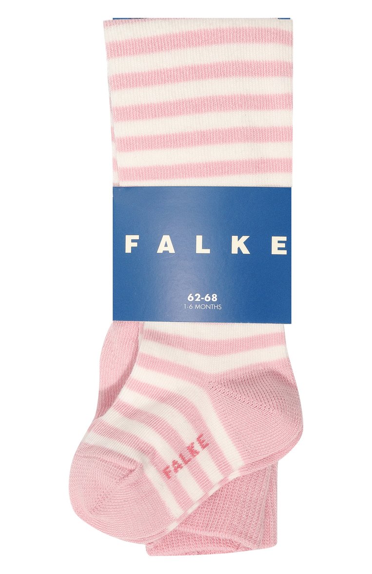 Детские хлопковые колготки FALKE розового цвета, арт. 13522. | Фото 1 (Материал: Синтетический материал, Текстиль, Хлопок; Нос: Не проставлено)