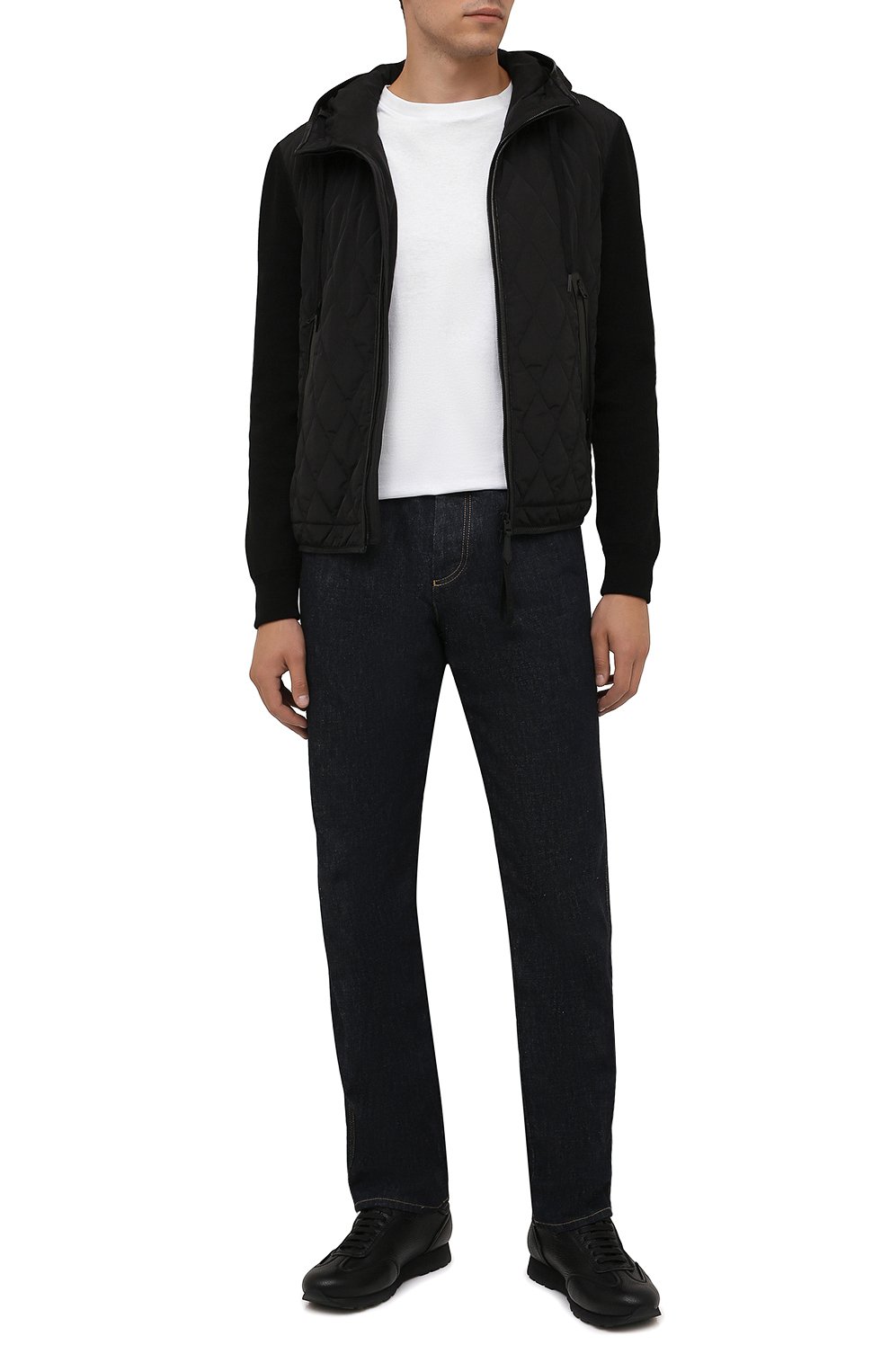 Кожаные кроссовки BRIONI, арт. QHI90L/09712, фото 2