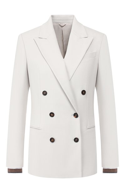 Женский двубортный жакет BRUNELLO CUCINELLI, арт. MB5218736