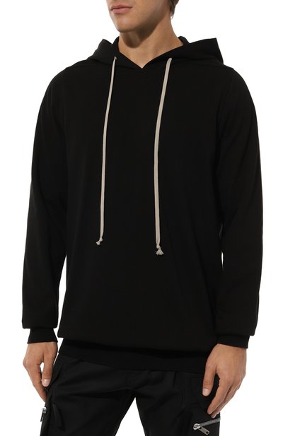 Хлопковое худи RICK OWENS, арт. RU02D6282/BA, фото 3