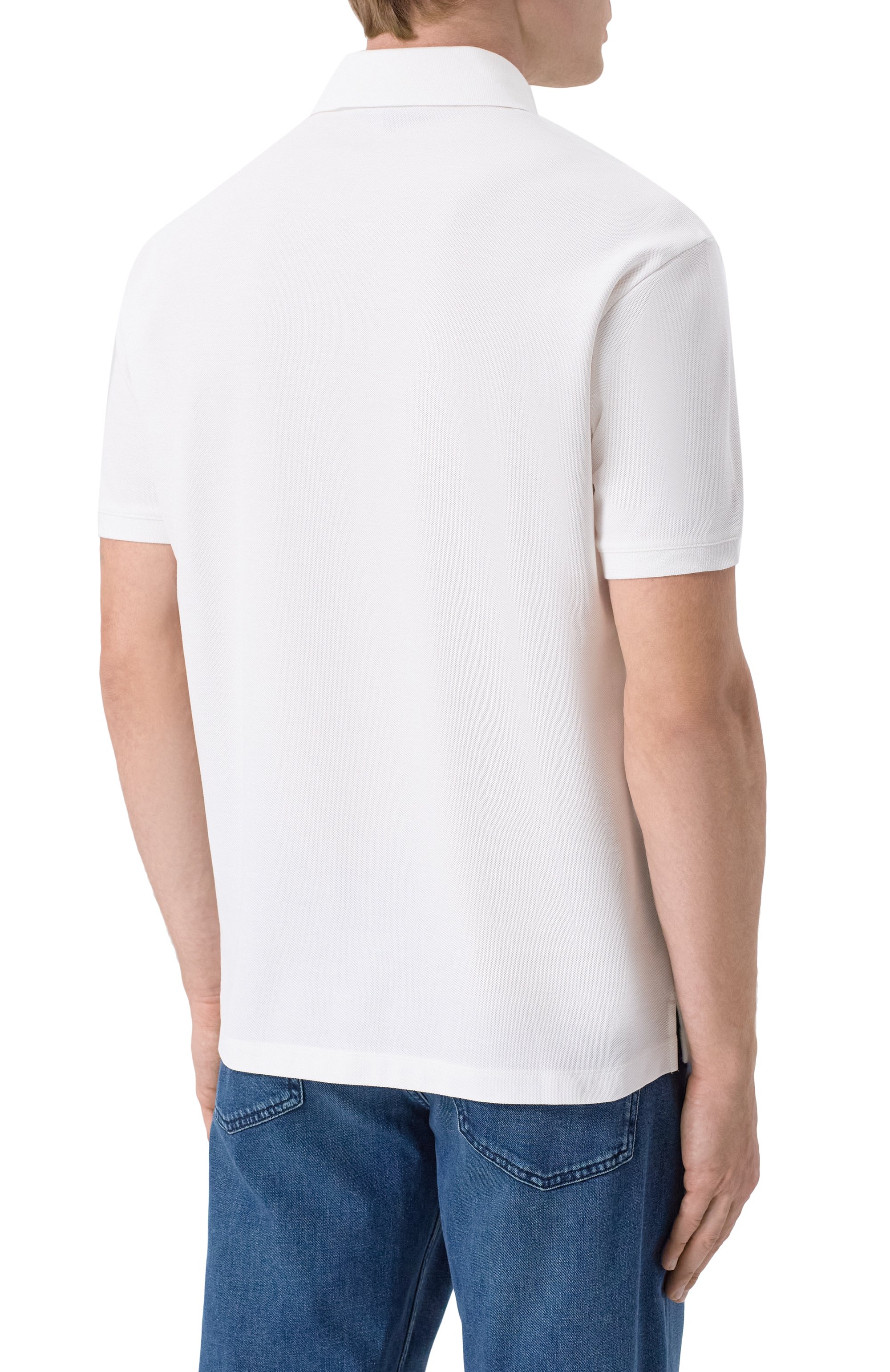 Хлопковое поло EMPORIO ARMANI, арт. EM005358/AF10497, фото 4