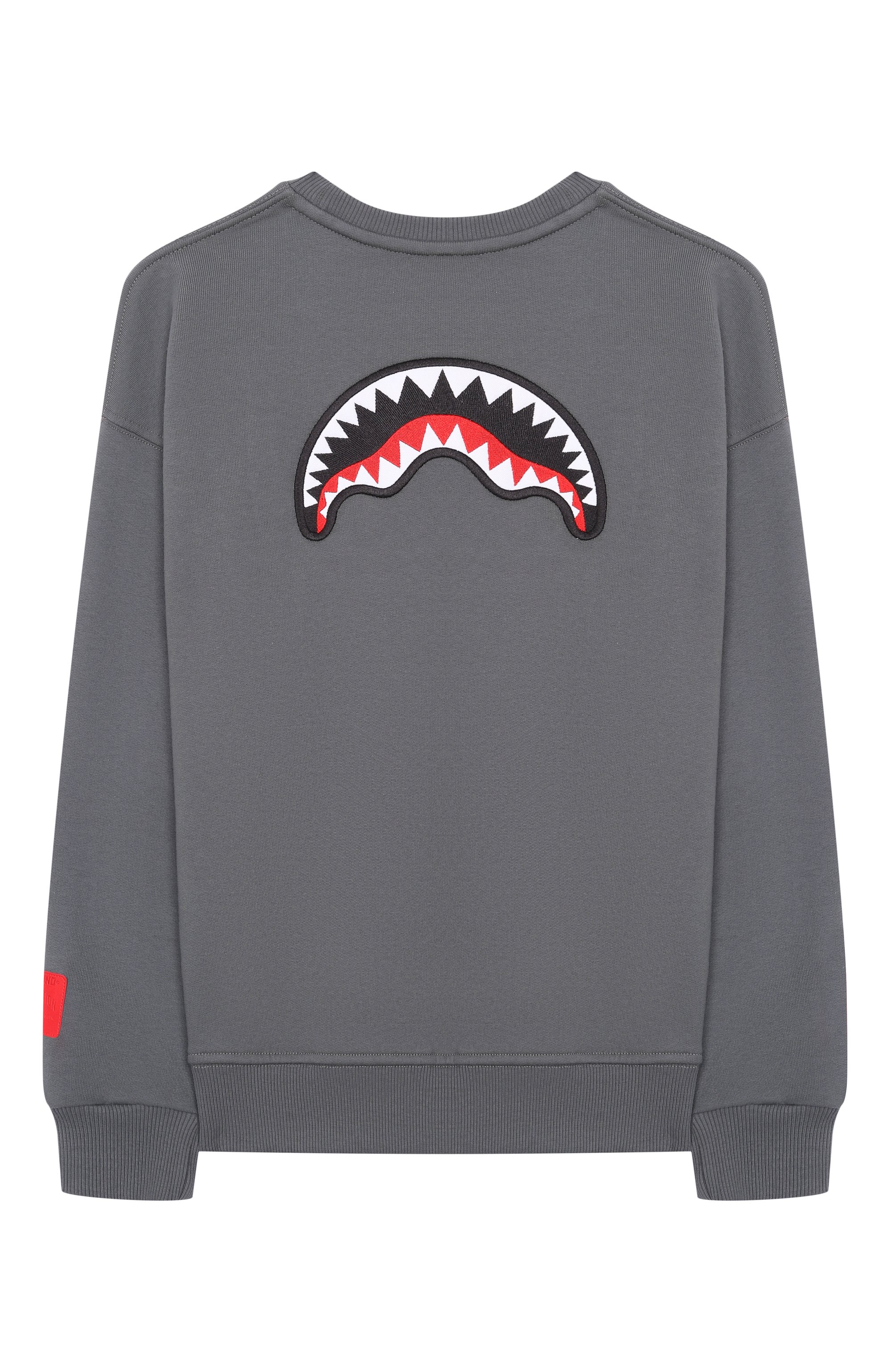 Хлопковый свитшот SPRAYGROUND, арт. SPY1351GGREY_001, фото 2