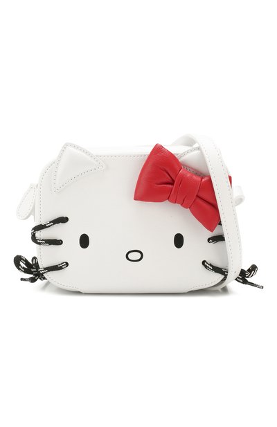 Сумка hello kitty xxs BALENCIAGA белого цвета по цене 108500 руб., арт. 619012/1CB03, фото 5 Сумка hello kitty xxs BALENCIAGA, арт. 619012/1CB03, фото 5