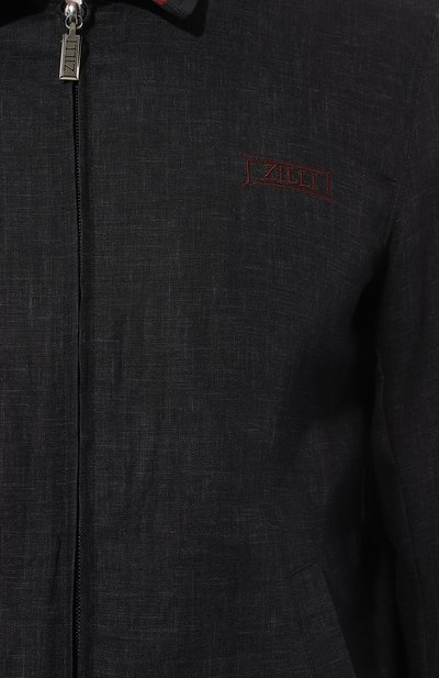 Льняная куртка ZILLI, арт. 0V001FM0800VZL138, фото 5