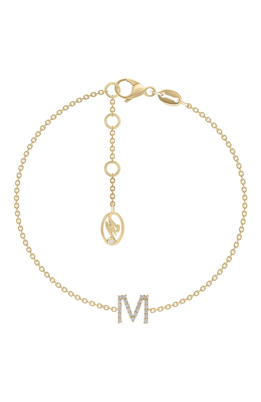 Браслет MERCURY, арт. MB/LETTER/YG/M, фото 1