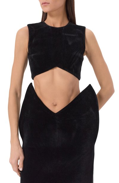 Бархатный топ DAVID KOMA, арт. PF25DK53T, фото 3