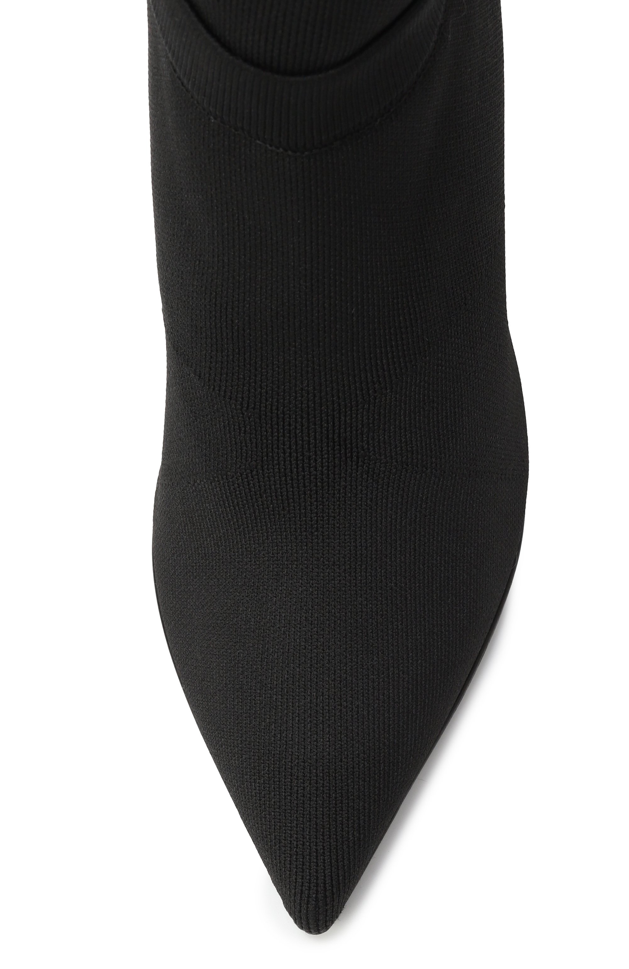 Текстильные ботильоны crewneck BALMAIN, арт. EN1TE102/TKAB, фото 6