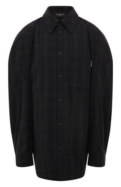 Женская хлопковая рубашка BALENCIAGA, арт. 751728/T0M17