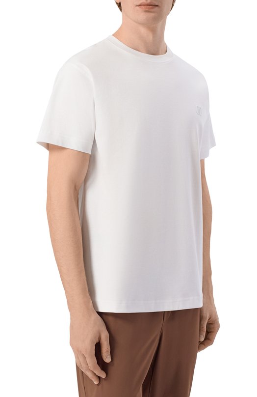 Хлопковая футболка Duno DUARTE/FAR0 Белый  DUARTE/FAR0 Фото 3