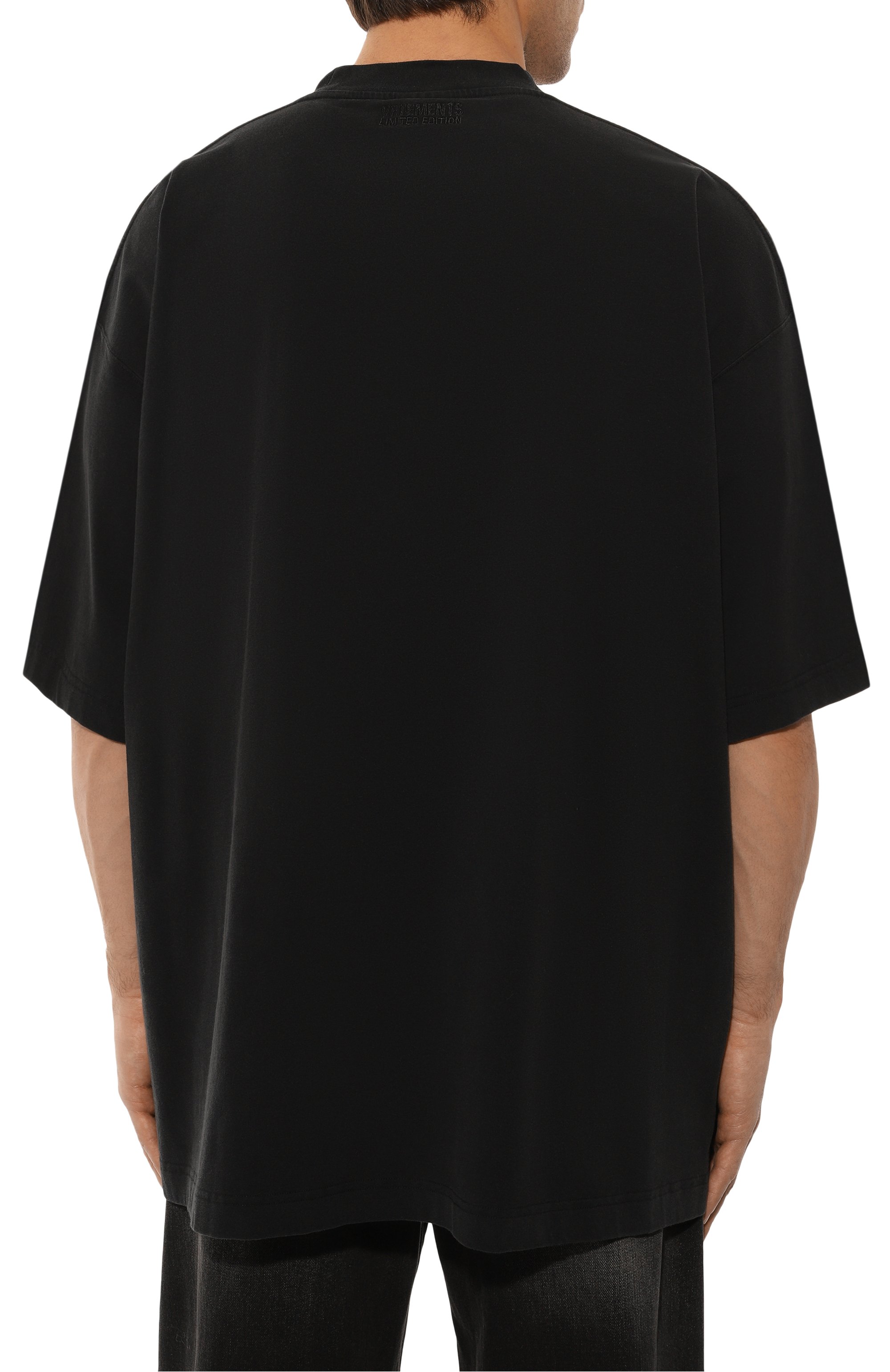 Хлопковая футболка VETEMENTS, арт. UA66TR620B, фото 7