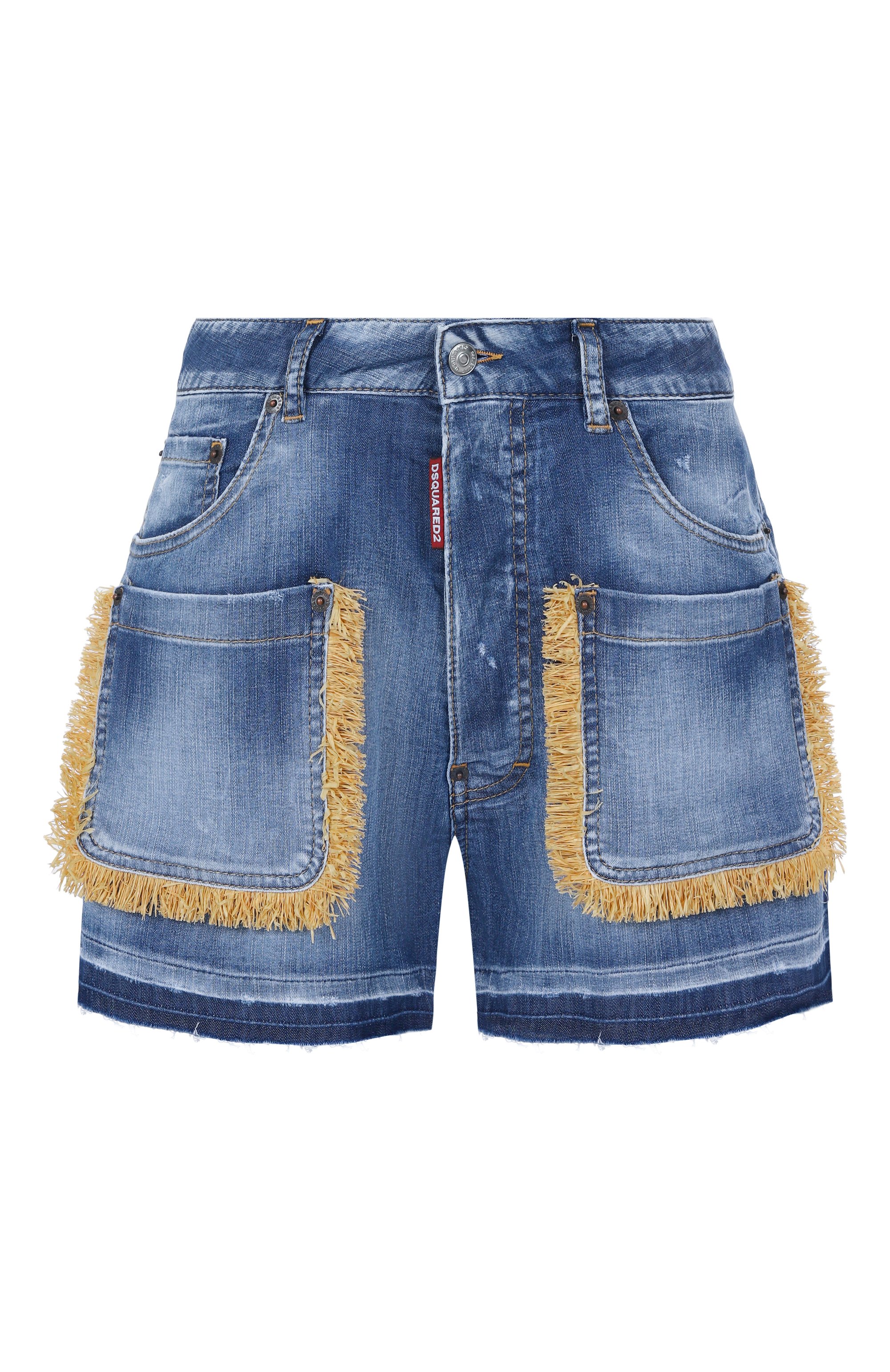 Джинсовые шорты DSQUARED2, арт. S73MU0237/S30341, фото 1