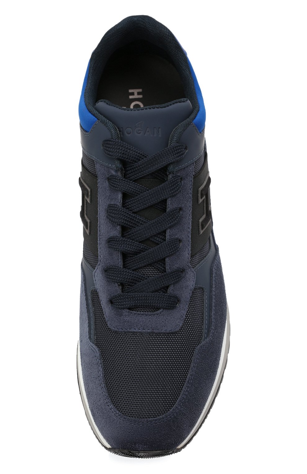 Комбинированные кроссовки HOGAN, арт. HXM3210K790QCG, фото 5