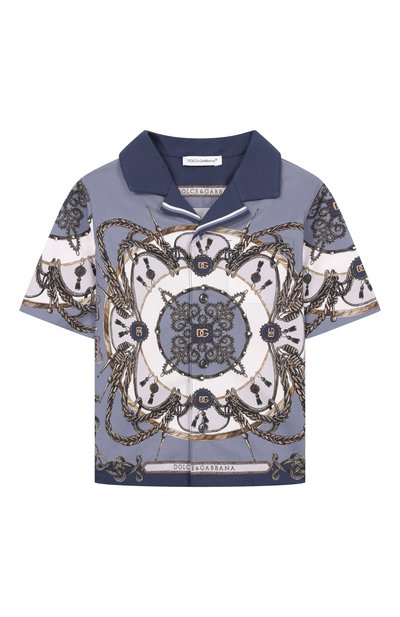 Хлопковая рубашка DOLCE & GABBANA, арт. L14S82/FI5NQ