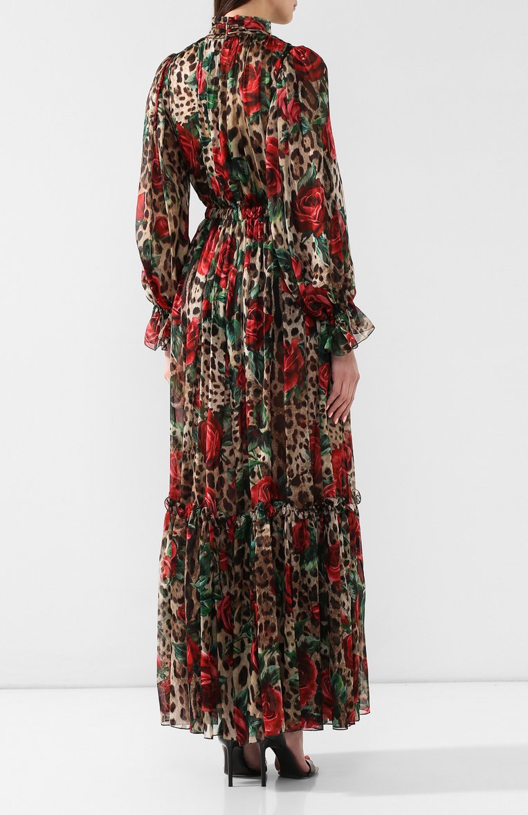 Шелковый комбинезон DOLCE & GABBANA, арт. F6D1ET/HS1Z0, фото 1