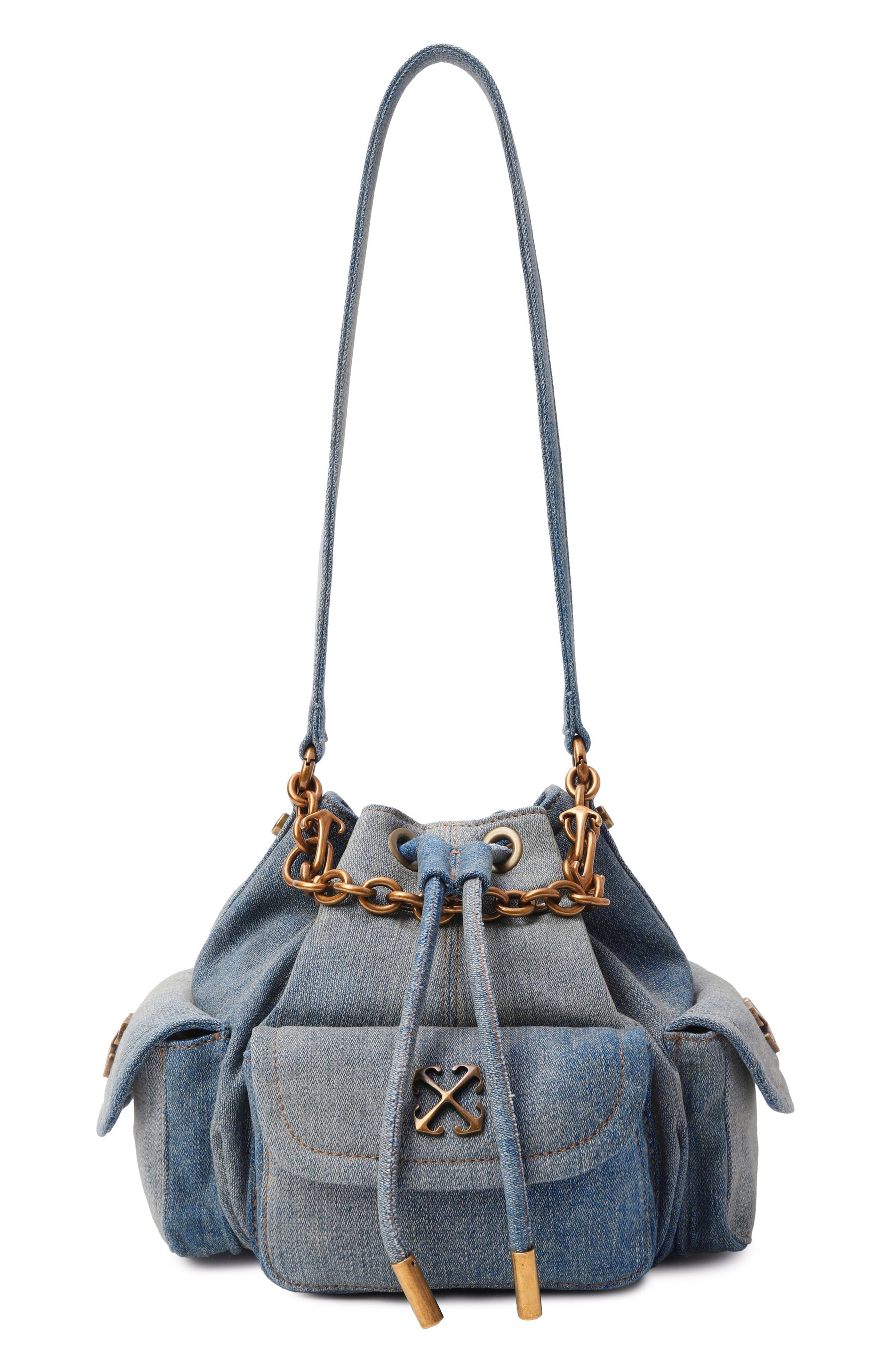 Сумка dumbo bucket OFF-WHITE, арт. 0WMY002F25DEN001, фото 1