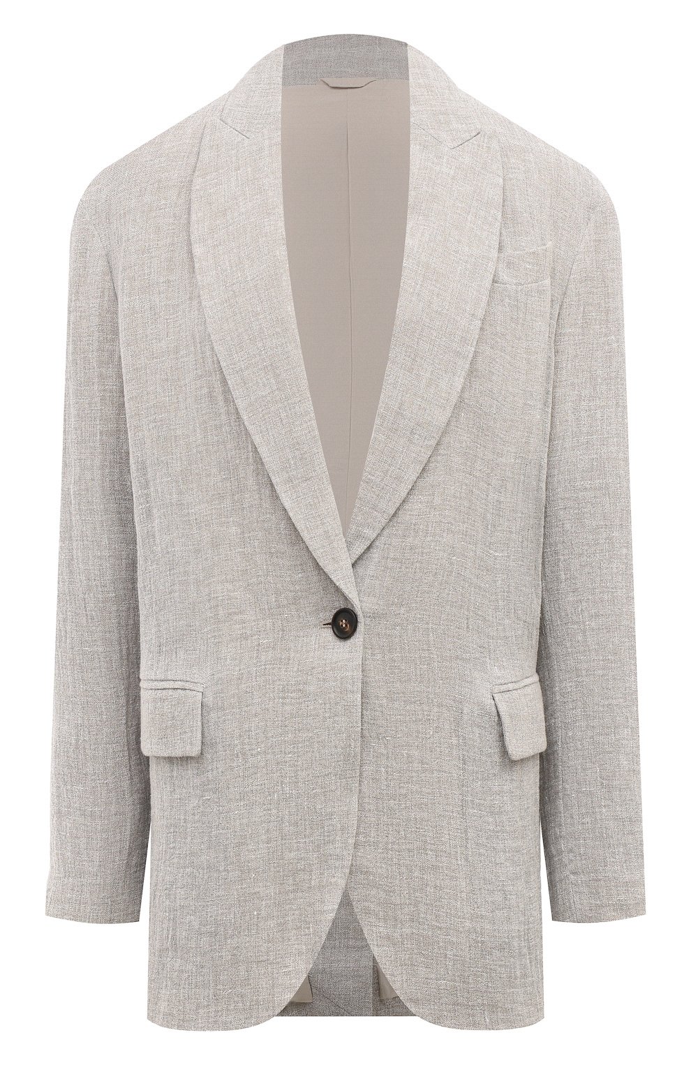 Льняной жа кет BRUNELLO CUCINELLI, арт. MH5702519, фото 1
