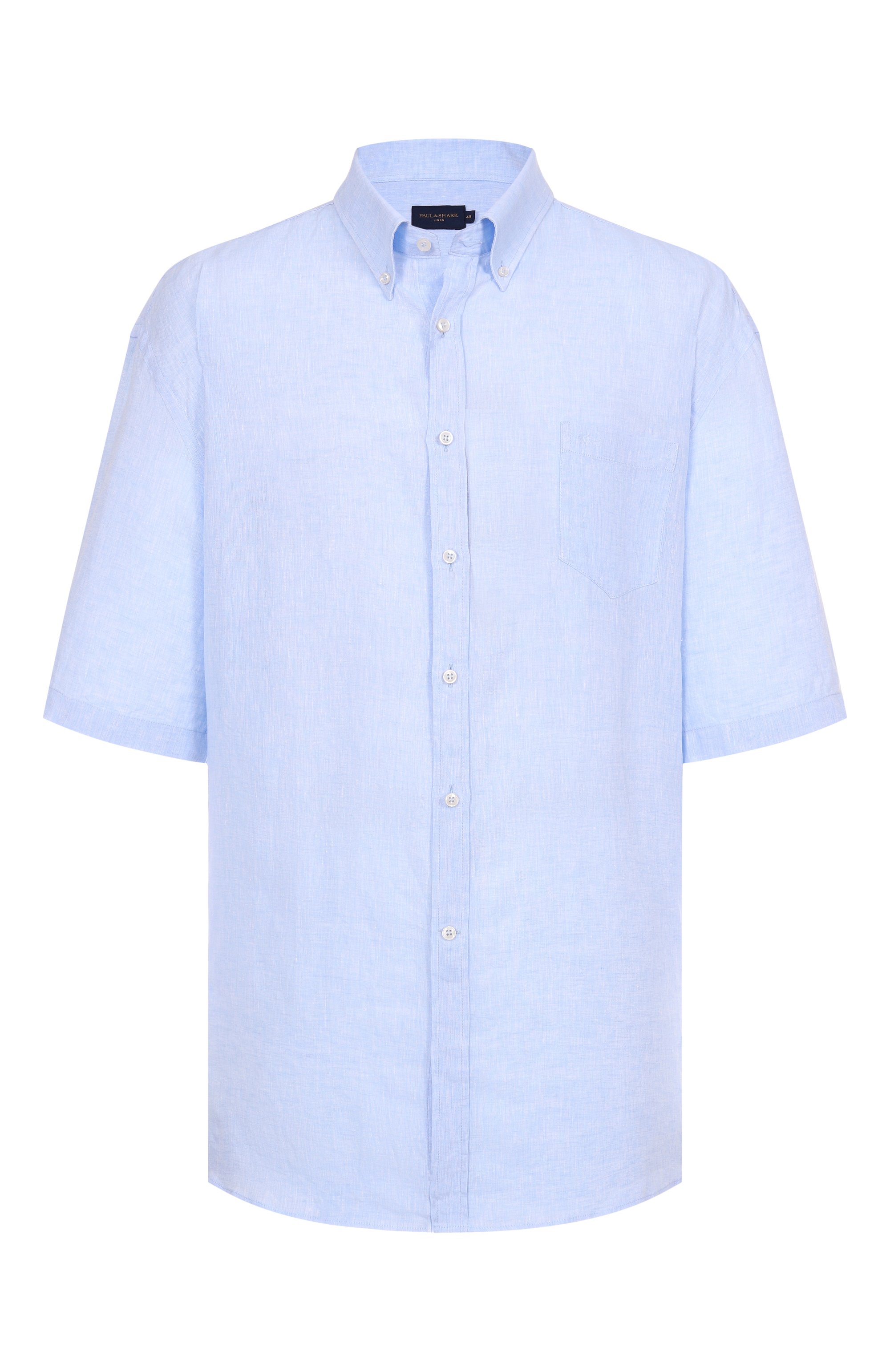 Льняная рубашка PAUL&SHARK, арт. 25413007/48, фото 1