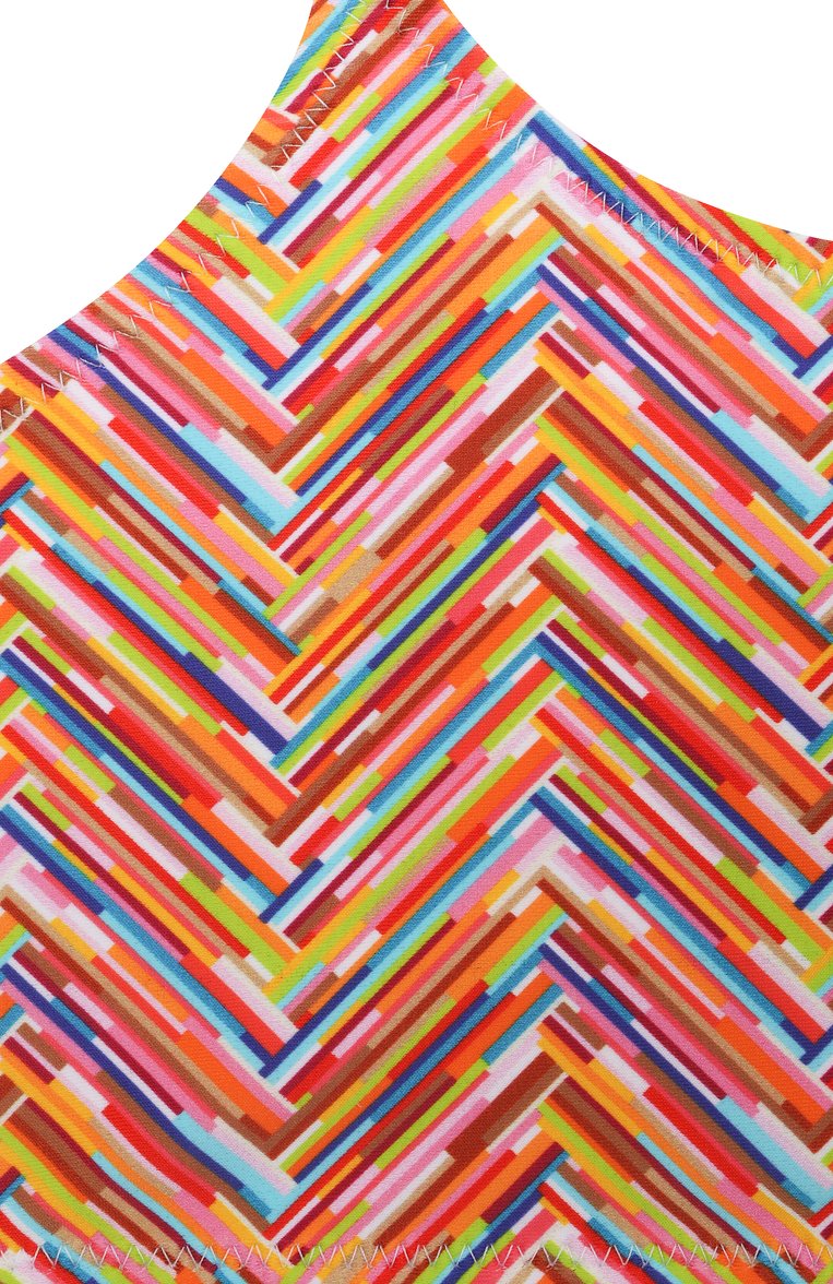 Детского раздельный купальник MISSONI разноцветного цвета, арт. MWCA19/Z2889/6-10 | Фото 4 (Нос: Не проставлено; Девочки Кросс-КТ: Купальники-пляж; Принт: С принтом; Материал внешний: Синтетический материал; Ростовка одежда: 6 лет | 116 см, 8 лет | 128 см, 10 - 11 лет | 140 - 146см)