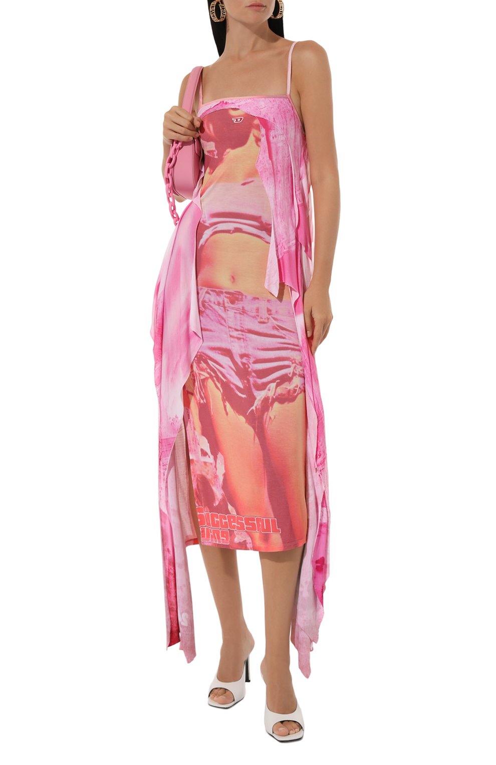 Платье из вискозы DIESEL, арт. A14054/0AJCL, фото 3