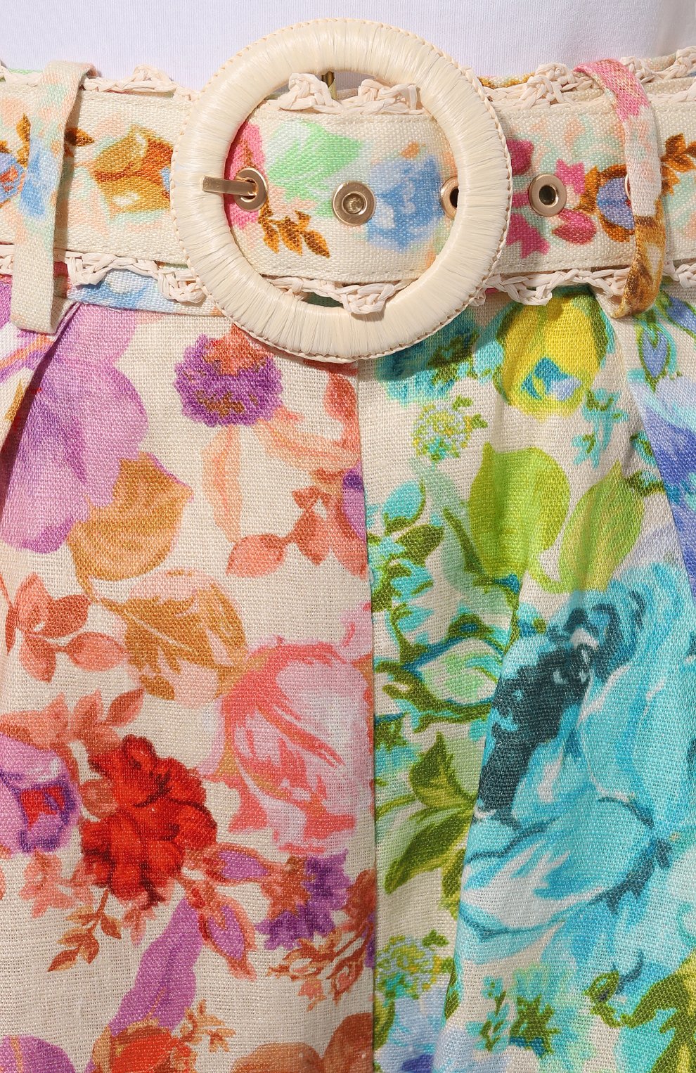 Льняные шорты ZIMMERMANN, арт. 7453ASS232, фото 5