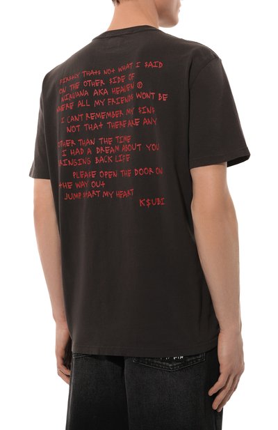 Хлопковая футболка KSUBI, арт. MFA24TE002, фото 4