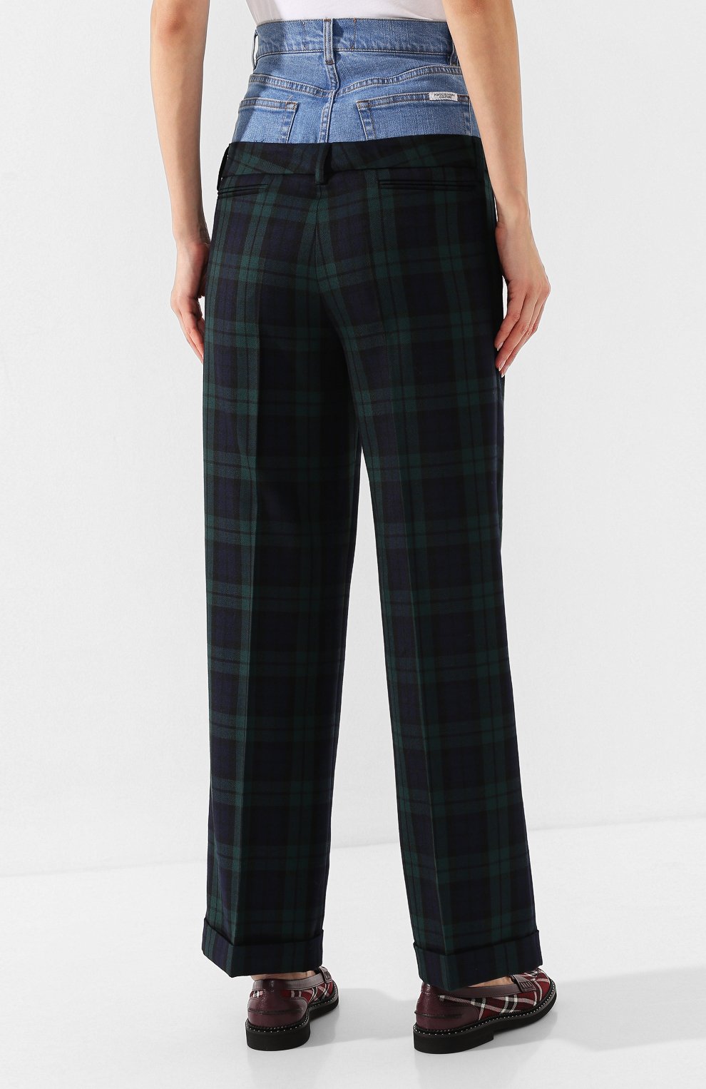 Шерстяные брюки FORTE DEI MARMI COUTURE, арт. FFW19-1005, фото 4