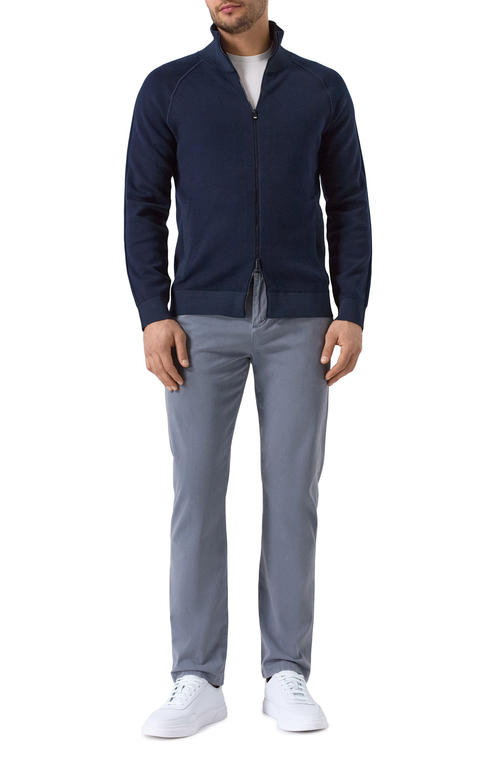 Хлопковые брюки 7 FOR ALL MANKIND, арт. 7TSU3T49, фото 2