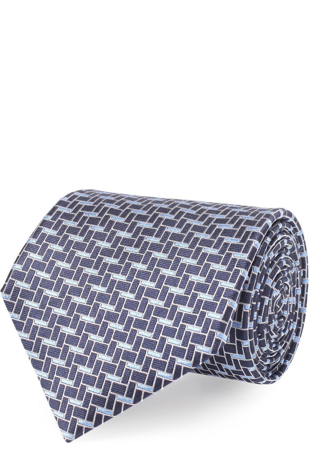 Шелковый галстук с узором LANVIN, арт. 3145/TIE, фото 1