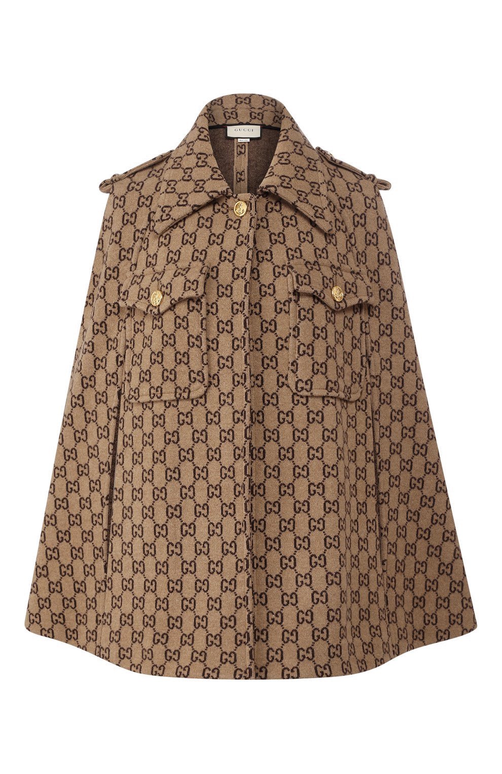 Шерстяной кейп GUCCI, арт. 610488 XKA5U, фото 1