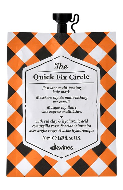 Женская супербыстрая многофункциональная маска для волос the quick fix circle (50ml) DAVINES, арт. 77006