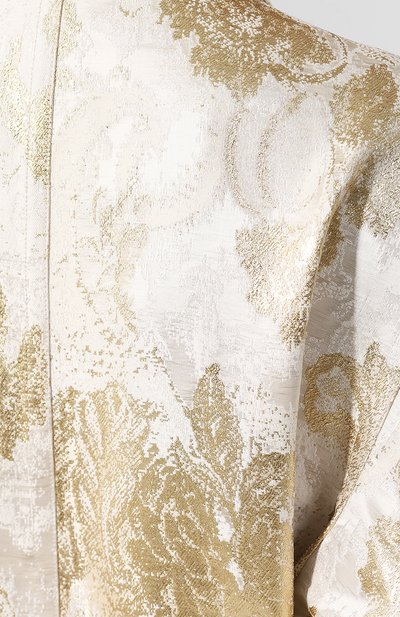 Пальто с поясом DRIES VAN NOTEN кремового цвета по цене 142000 руб., арт. 201-10231-9356, фото 5 Пальто с поясом DRIES VAN NOTEN, арт. 201-10231-9356, фото 5