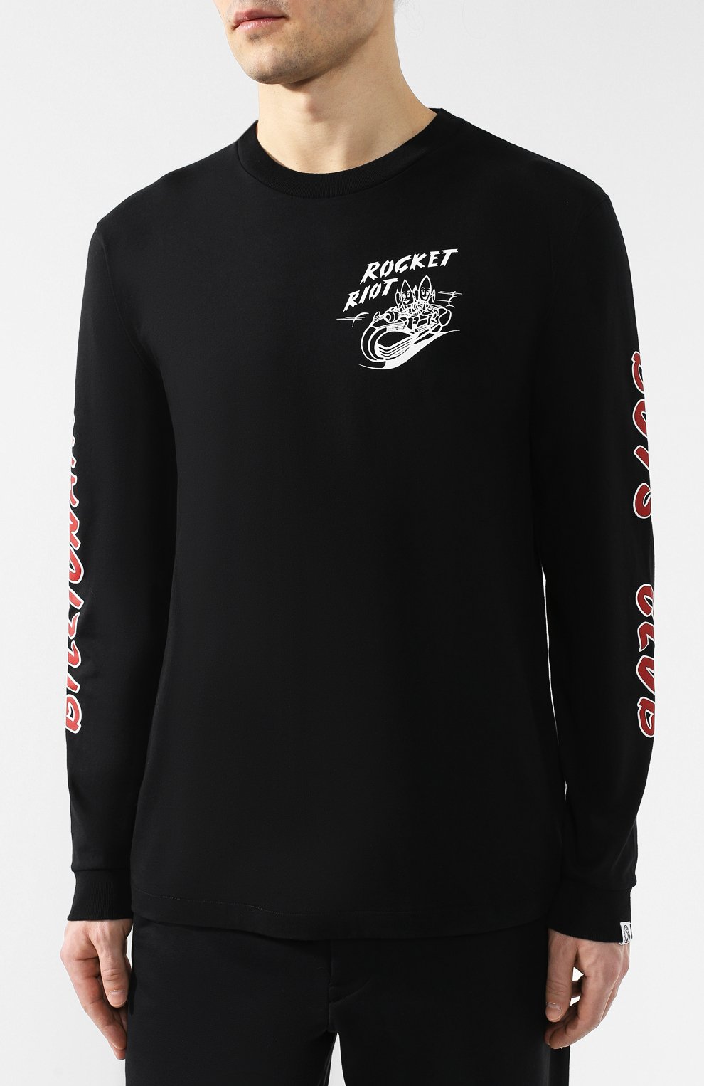 Хлопковый лонгслив BILLIONAIRE BOYS CLUB, арт. B19141, фото 3