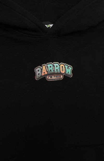 Хлопковое худи BARROW, арт. F5BKJUHS224, фото 3
