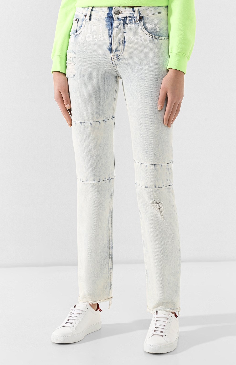 Джинсы прямого кроя MM6, арт. S62LB0012/S30460, фото 3