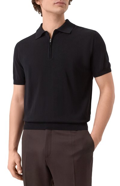 Хлопковое поло CANALI, арт. C0454/MK02459, фото 3